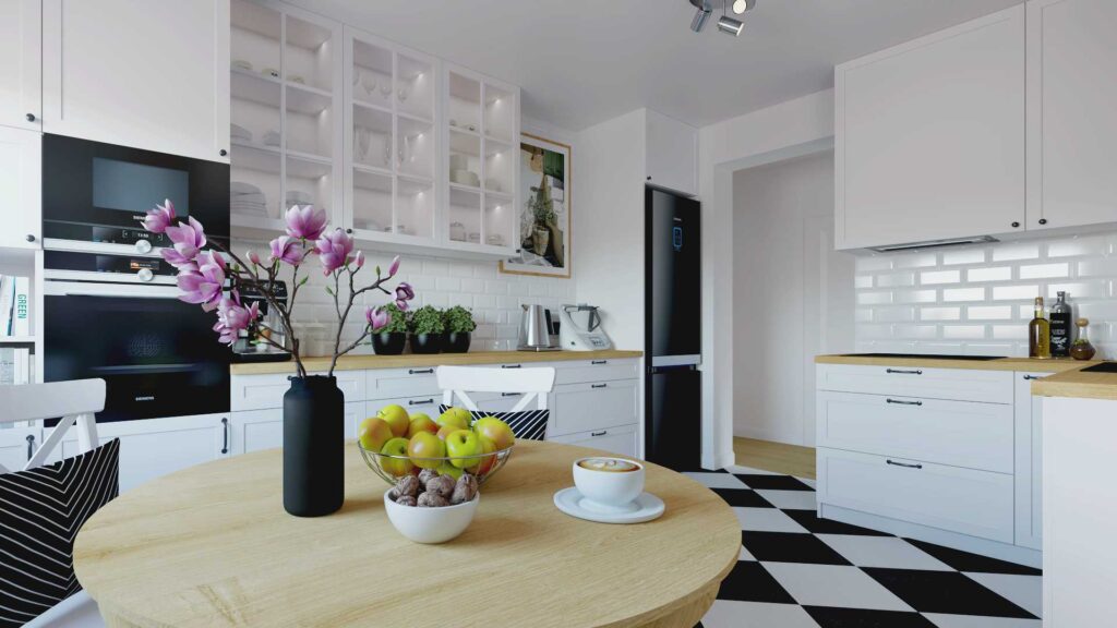 Kuchnia w stylu prowansalskim 3 projektant wnętrz In Home Studio